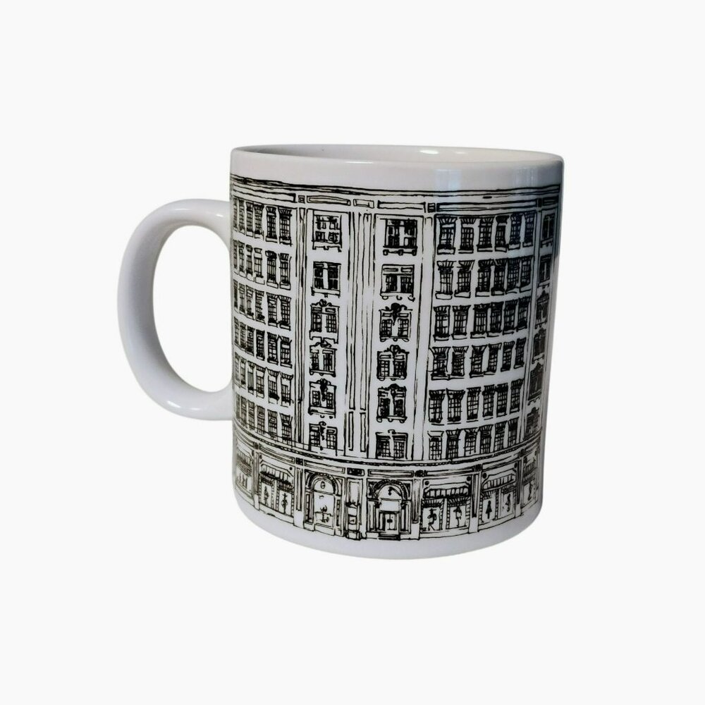 Neiman Marcus Centennial 100th Anniversary 1907-2007 XL 20 oz Coffee Mug, White